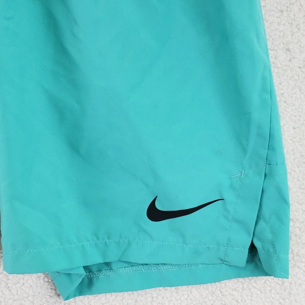 Nike Dri-FIT Athletic Shorts Mens M Teal Green Running Gym Sporty